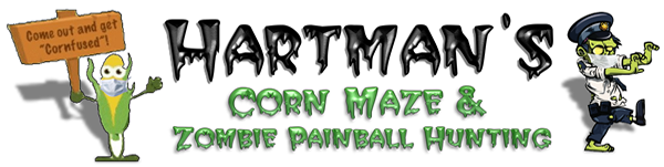 Hartman's Corn Maze & Zombie Paintball Hunting